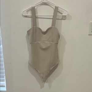 Abercrombie & Fitch Cream Bodysuit